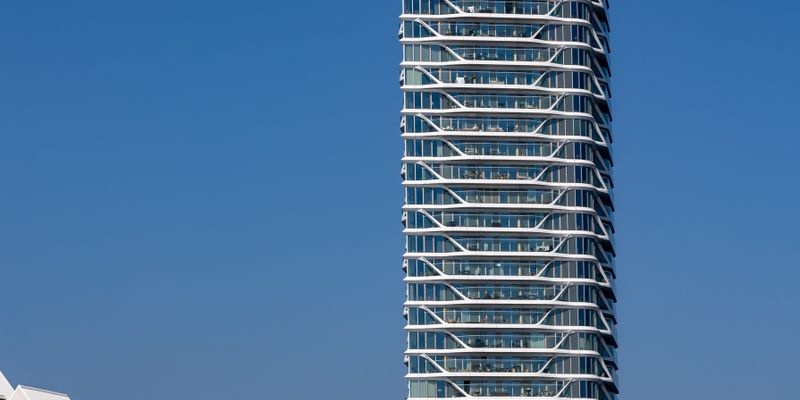 Arquitectura moderna en el puerto de Aarhus