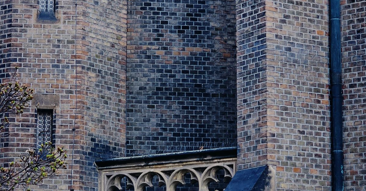 Gothic Brick Pattern Historic Gothic Brick Architecture Facade · Free Stock Photo