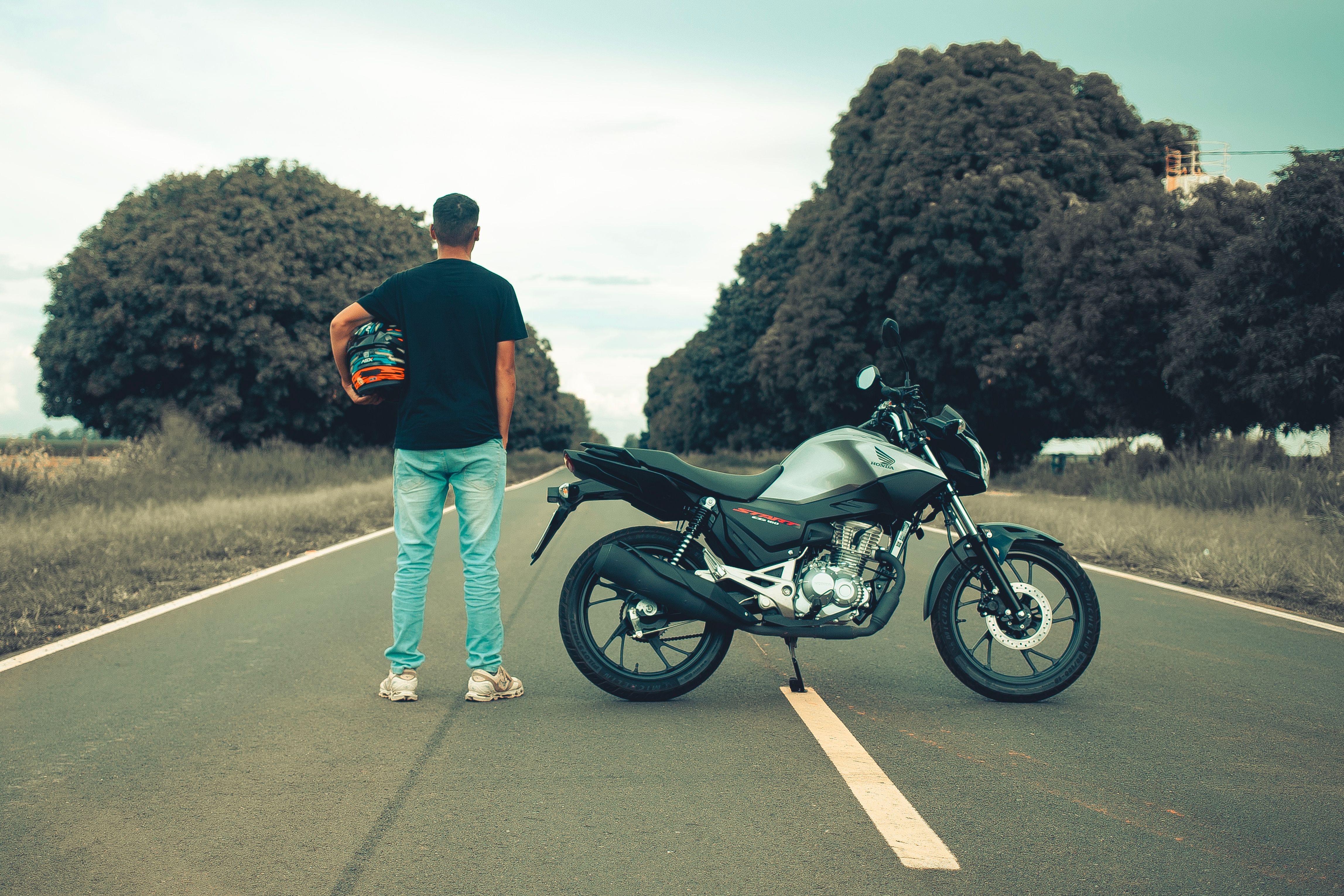 Motorcycle on the open road - Motorcycle insurance North Carolina