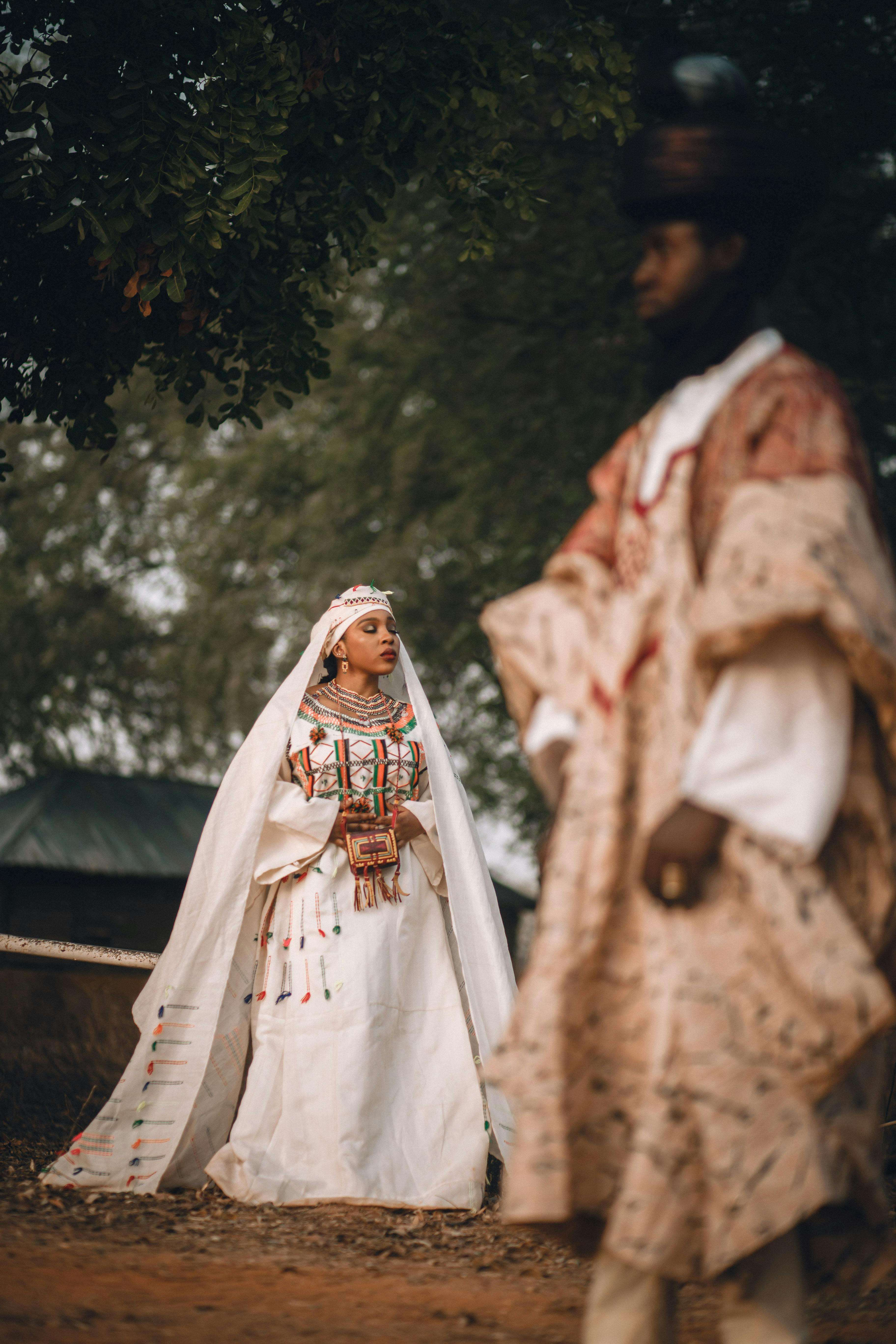 Traditional African Wedding Ceremony Outdoors · Free Stock Photo, image size:3648x5472