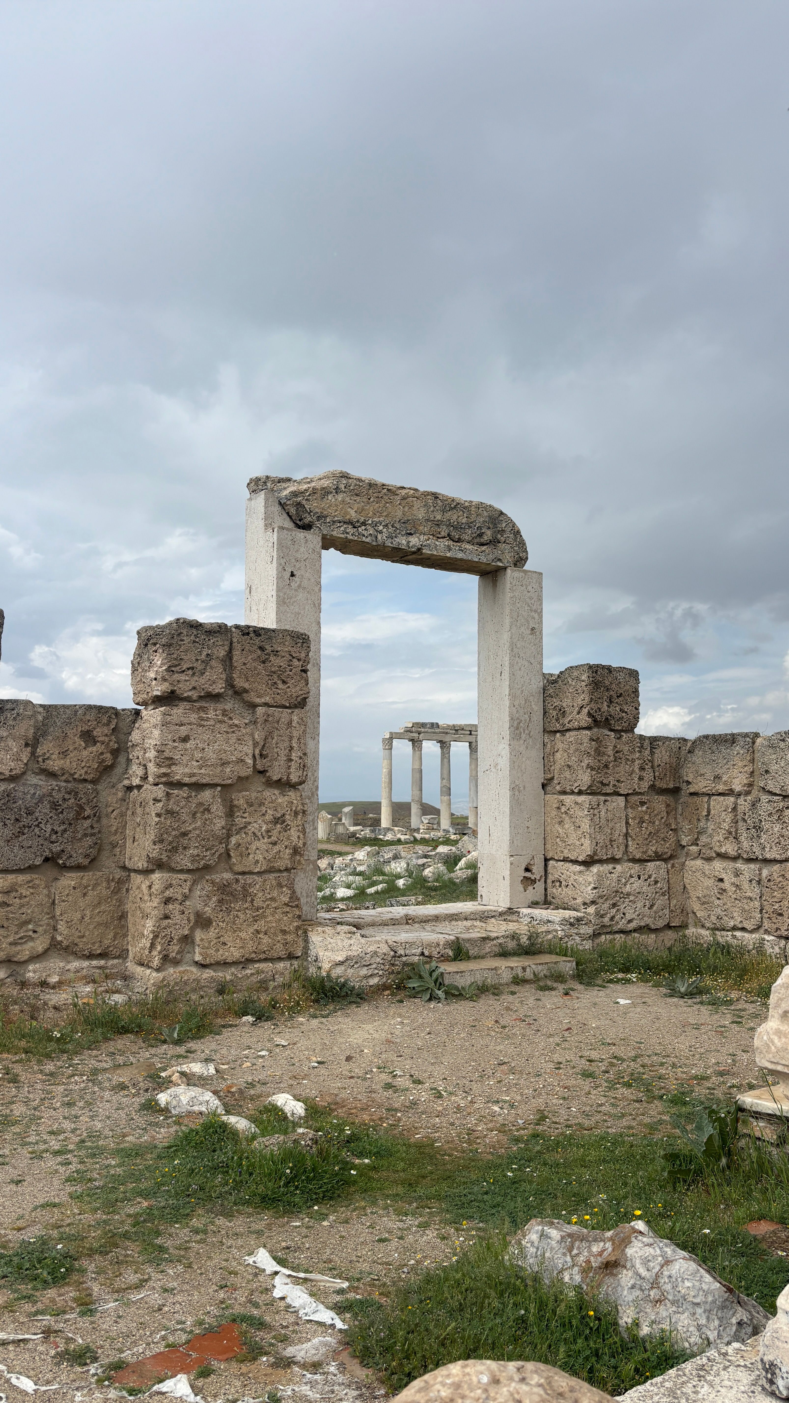 Ancient Ruins with Stone Archway and Columns · Free Stock Photo