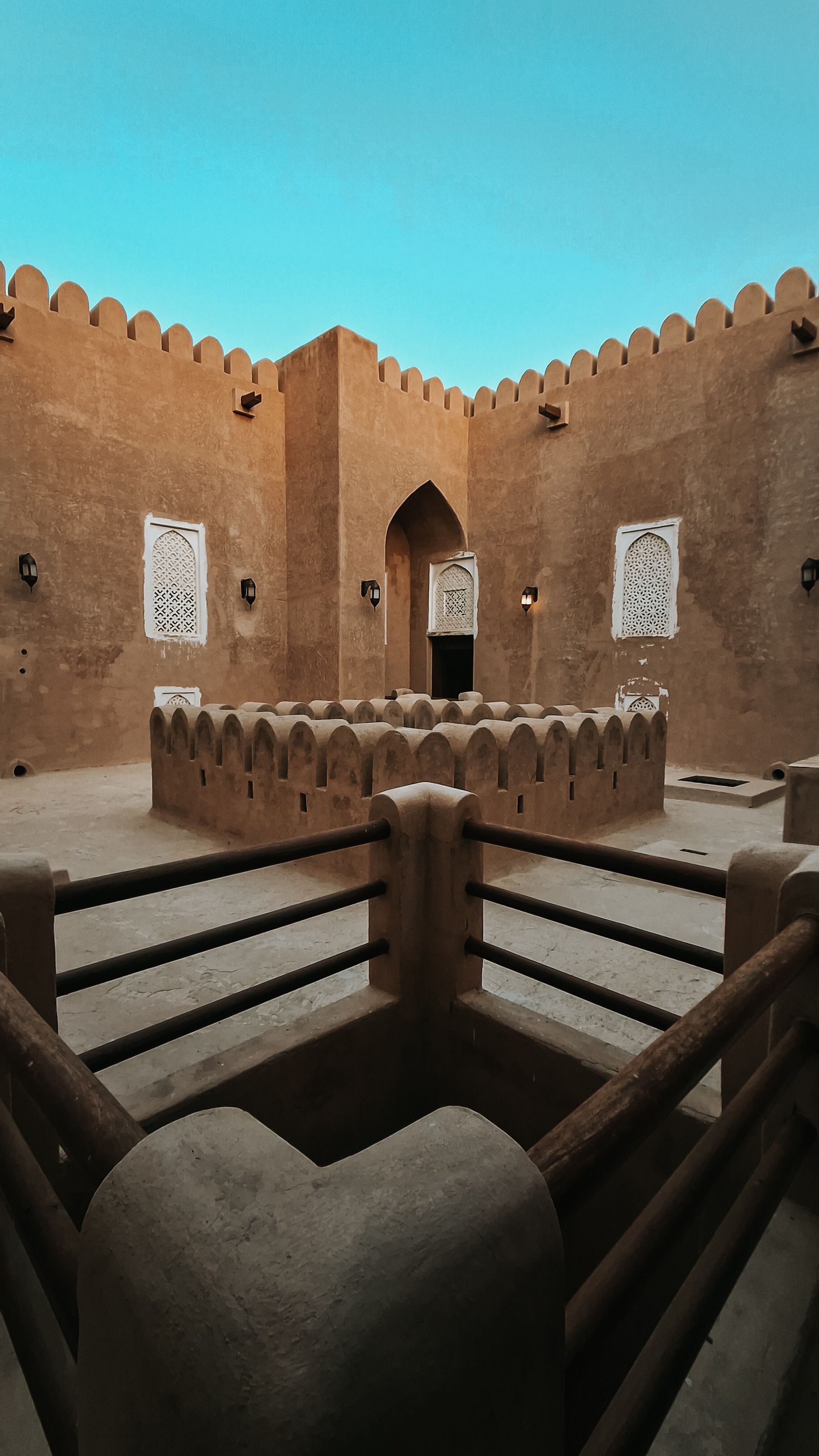Historic Omani Castle Loophole in Rustaq · Free Stock Photo