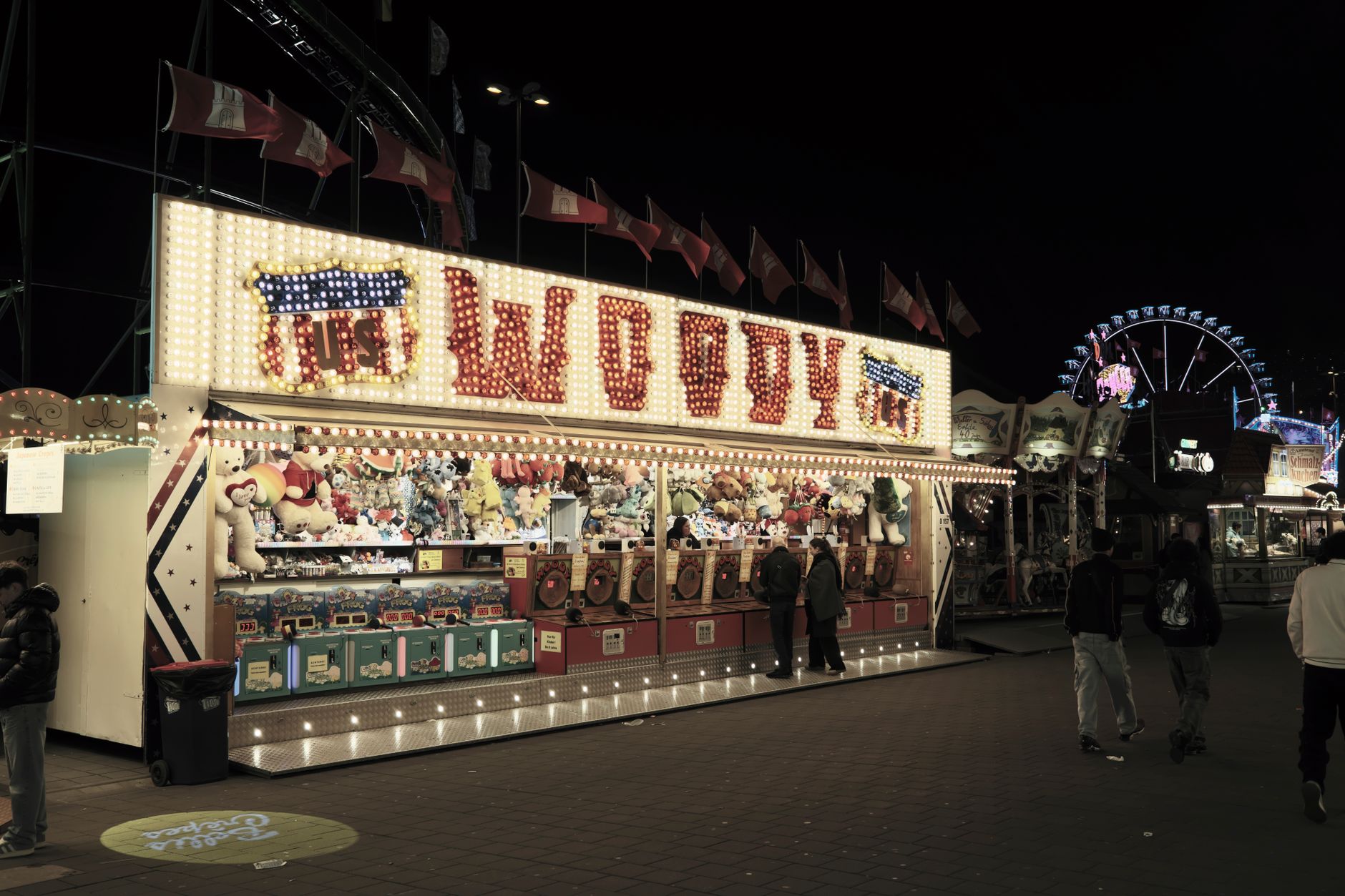 Hamburger Dom im 19. Jahrhundert