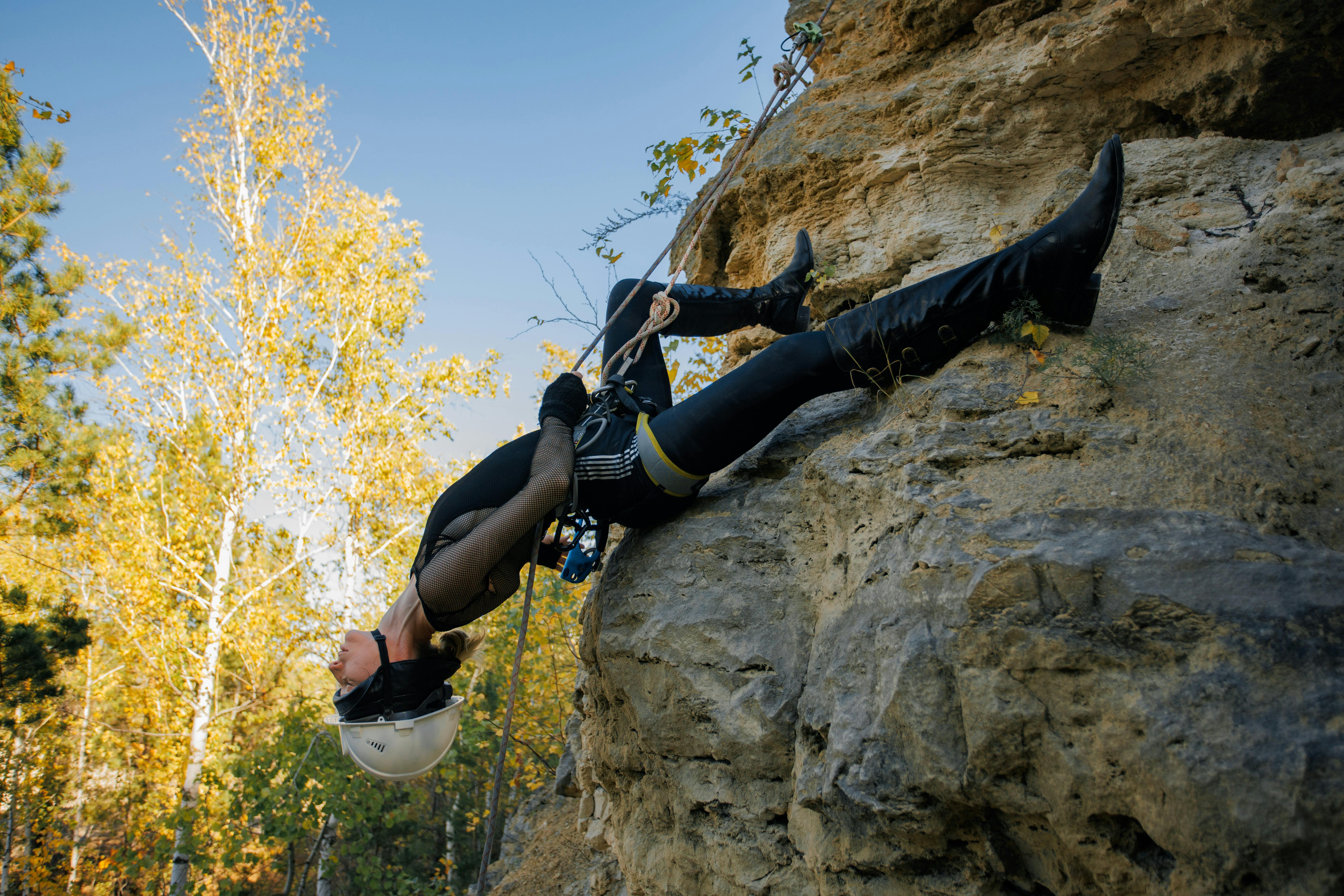 Abseiling Adventures: Facing the Drop