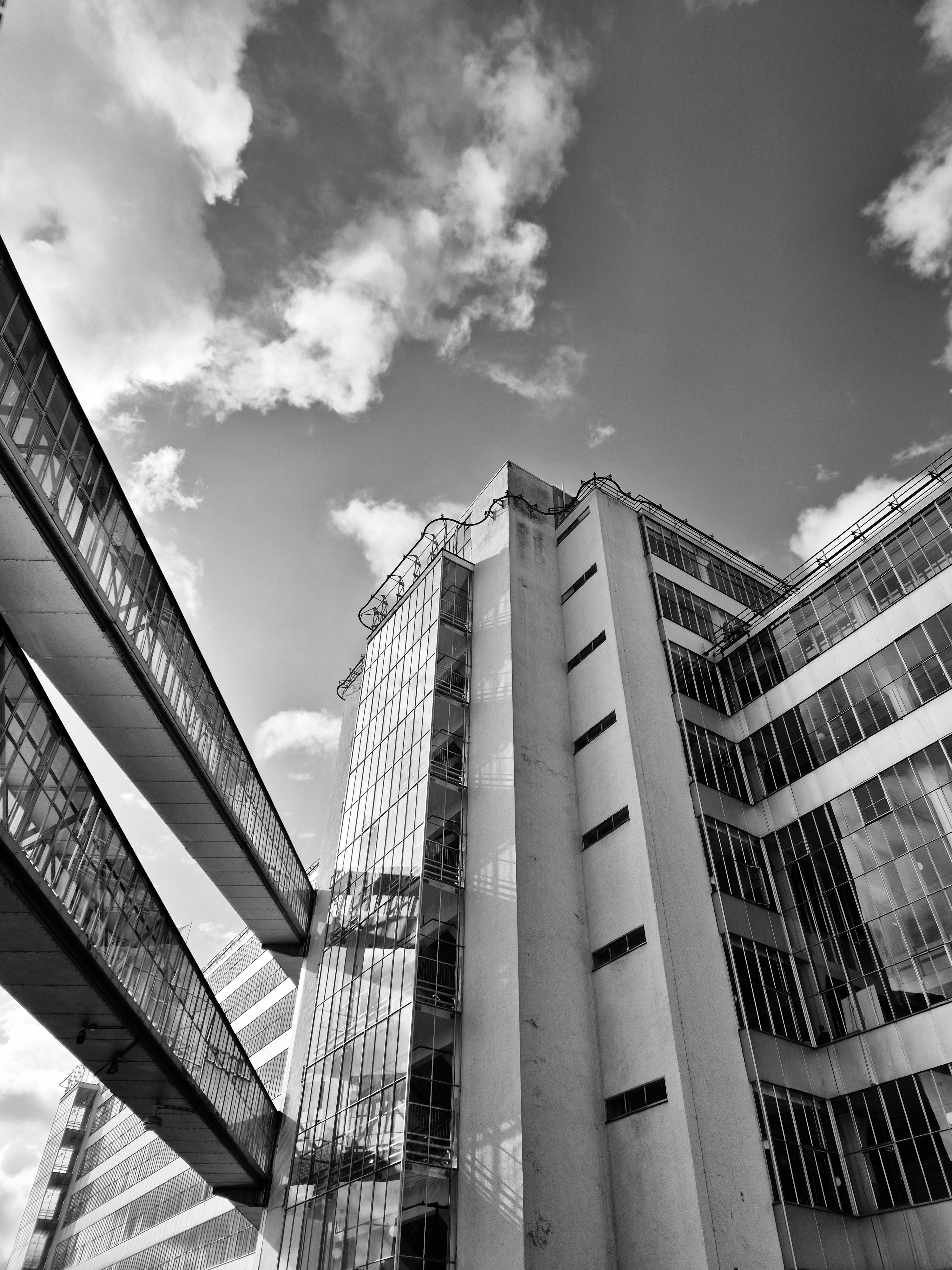 Black and White Architectural Building Photo · Free Stock Photo