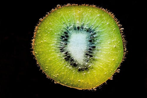 Free Close-up of Fruit Against Black Background Stock Photo