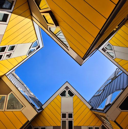 The famous Cube Houses in Rotterdam