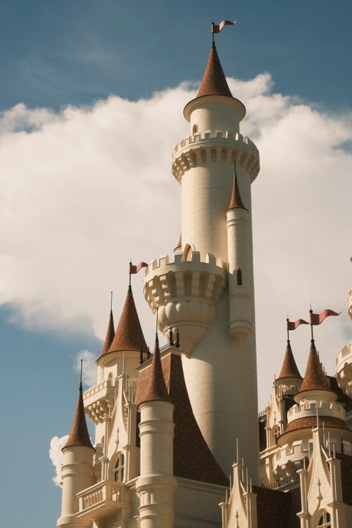 Majestic Medieval Castle Against Blue Sky · Free Stock Photo
