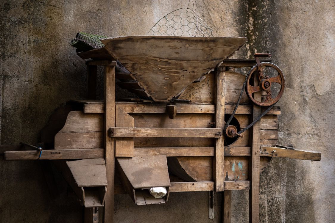 Rustic Machinery Vintage Wooden Machinery in Vietnam · Free Stock Photo