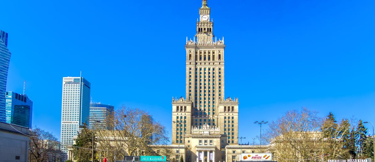 El Palacio de la Cultura y la Ciencia de Varsovia
