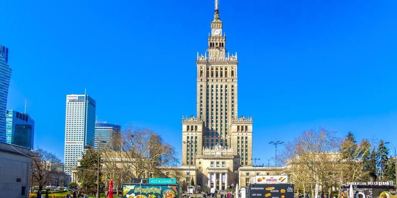El Palacio de la Cultura y la Ciencia de Varsovia
