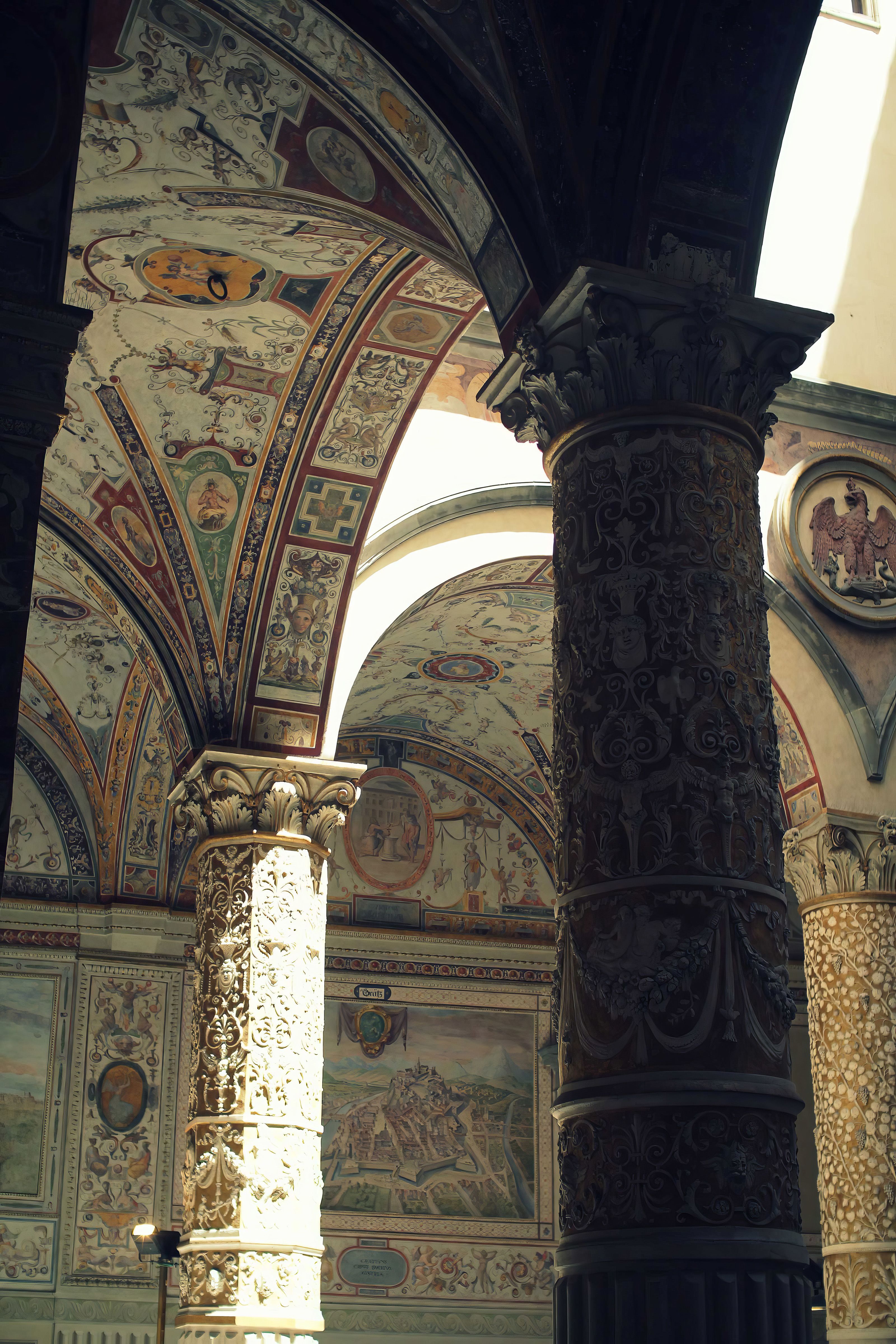 Ornate Renaissance Architecture in Florence · Free Stock Photo