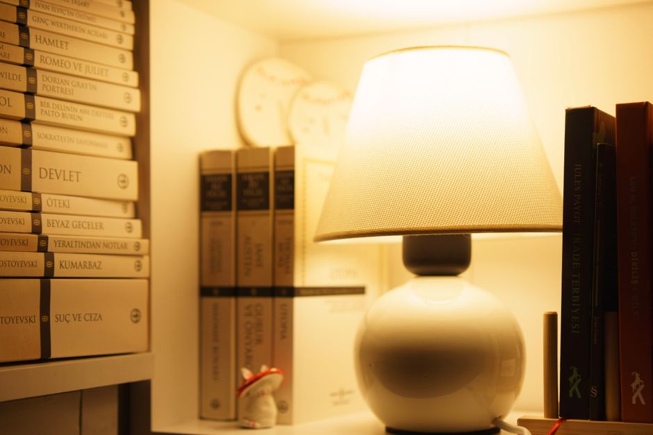 quiet study corner cozy home lifestyle photo 2