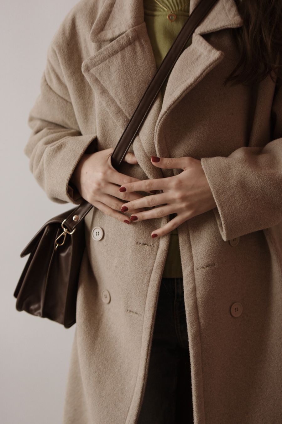 Camel Wool Overcoat