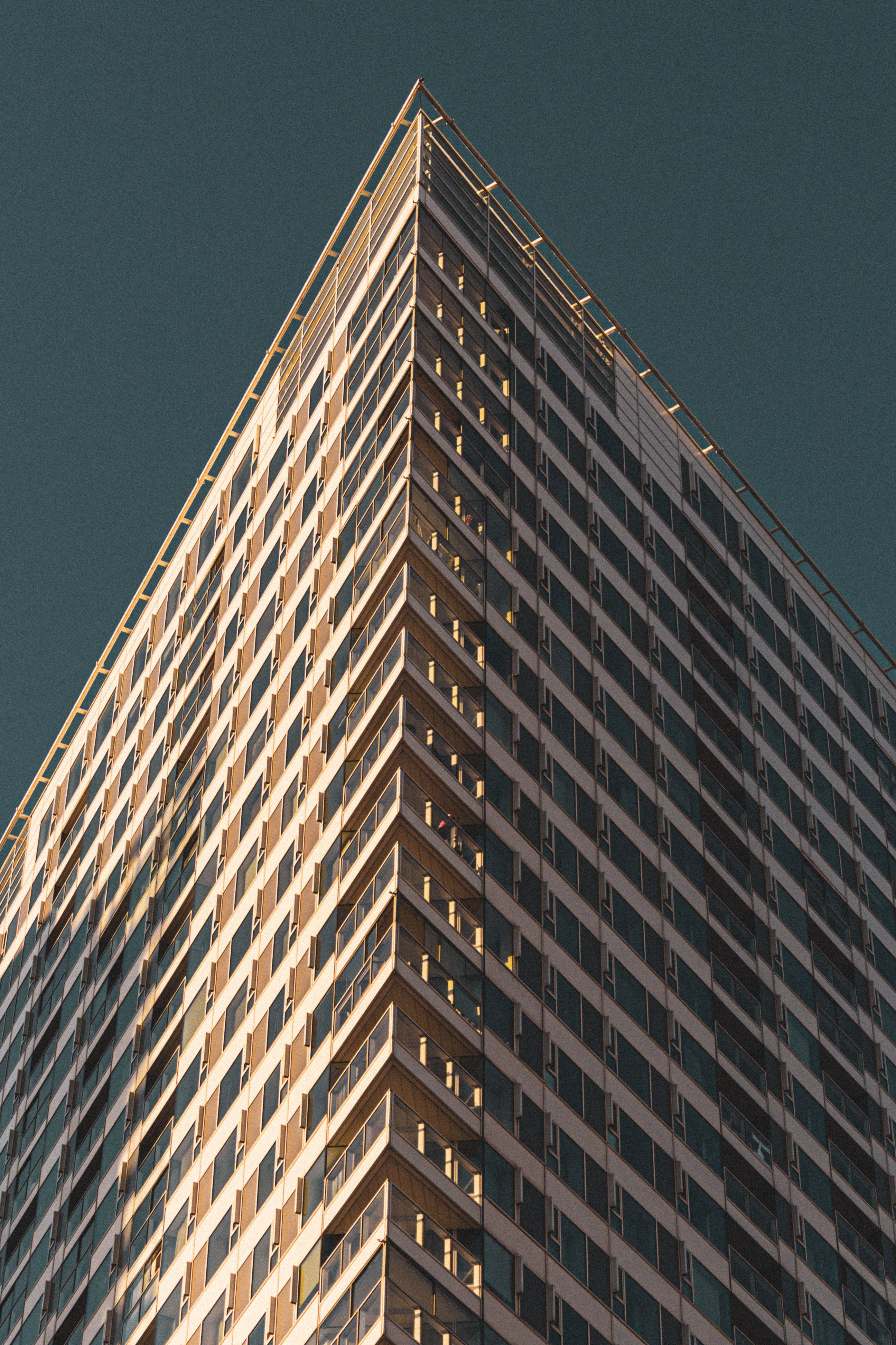 Exterior Design of a Tall Building · Free Stock Photo