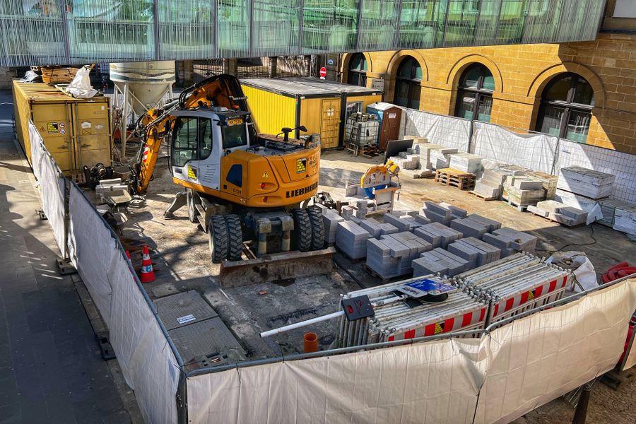 Machine on site