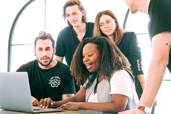Diverse team members
