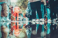 People Walking on Street