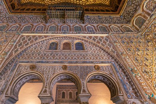 Alcázar palace at opening — Seville