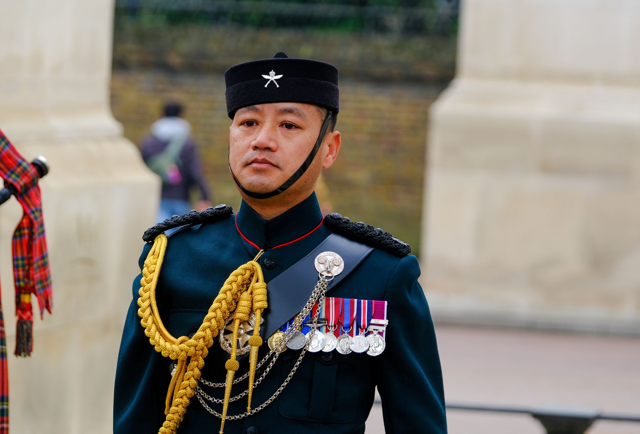 Gurkha Soldier in Ceremonial Uniform · Free Stock Photo