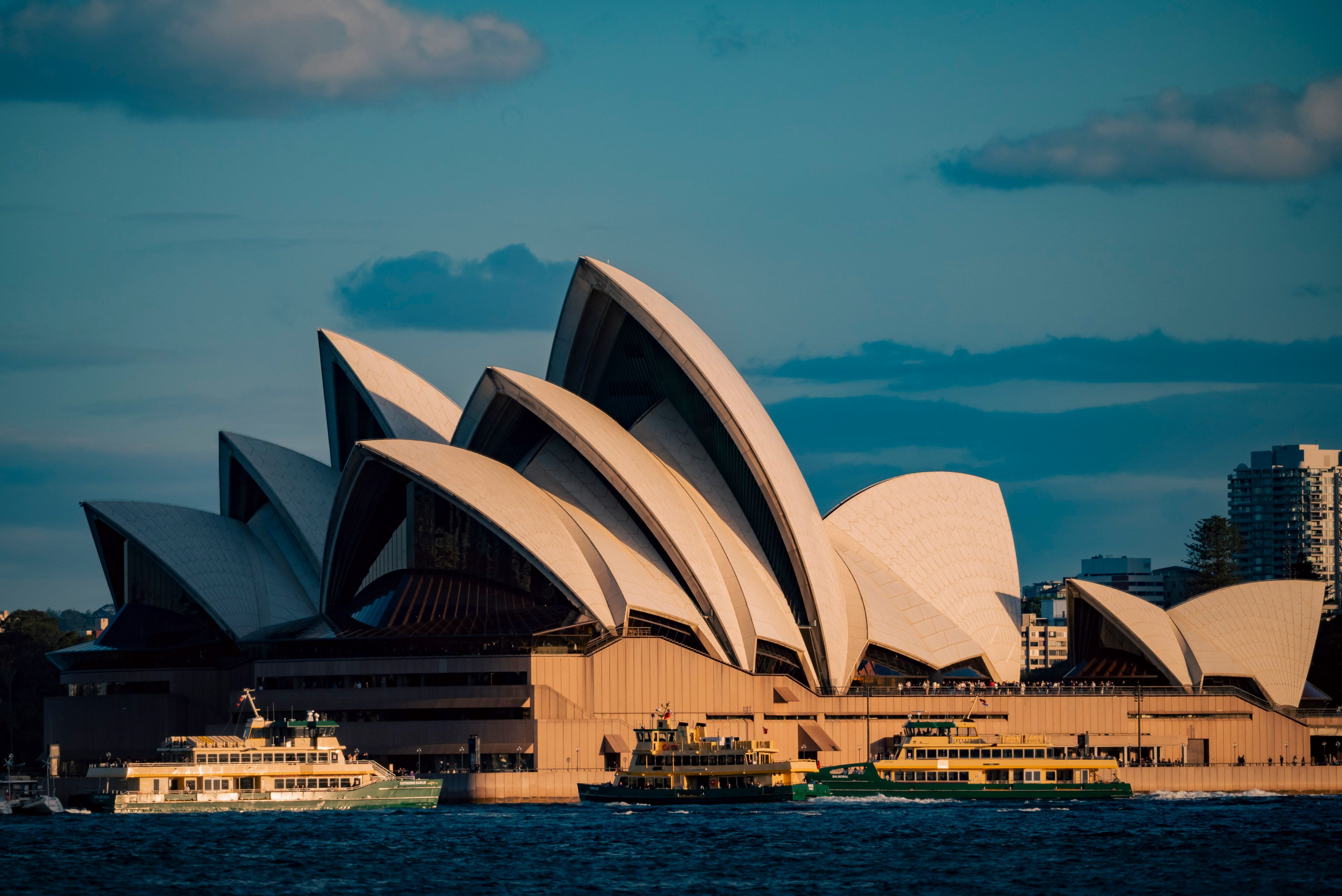 People Gathering Outside Sydney Opera House · Free Stock Photo