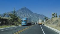 Truck on a mountain highway — photo by Juan J. Morales-Trejo on Pexels
