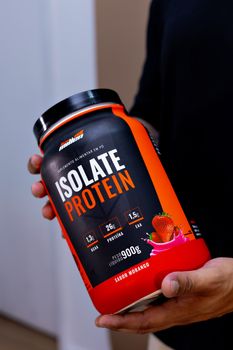 Strawberry Whey Isolate Protein — kidney-friendly food