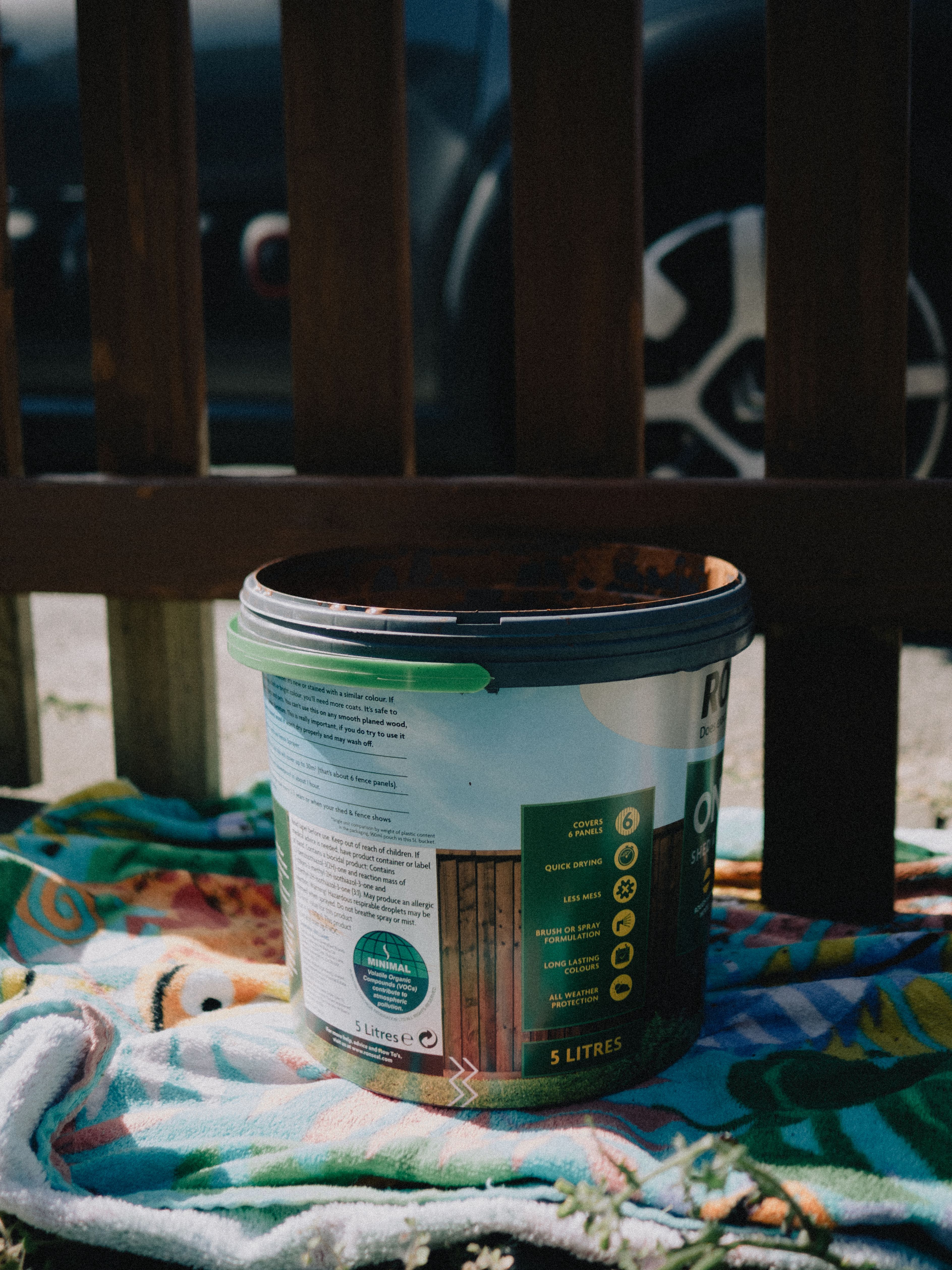 Fence painting
