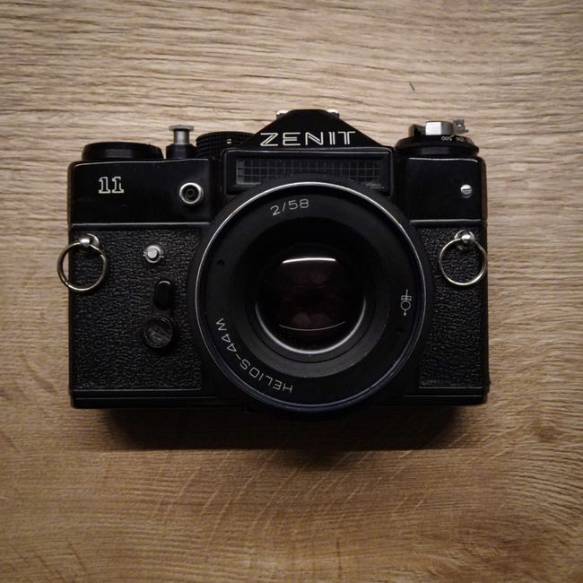 Objetivas vintage Helios Super Takumar e Nikkor com adaptadores para câmeras modernas