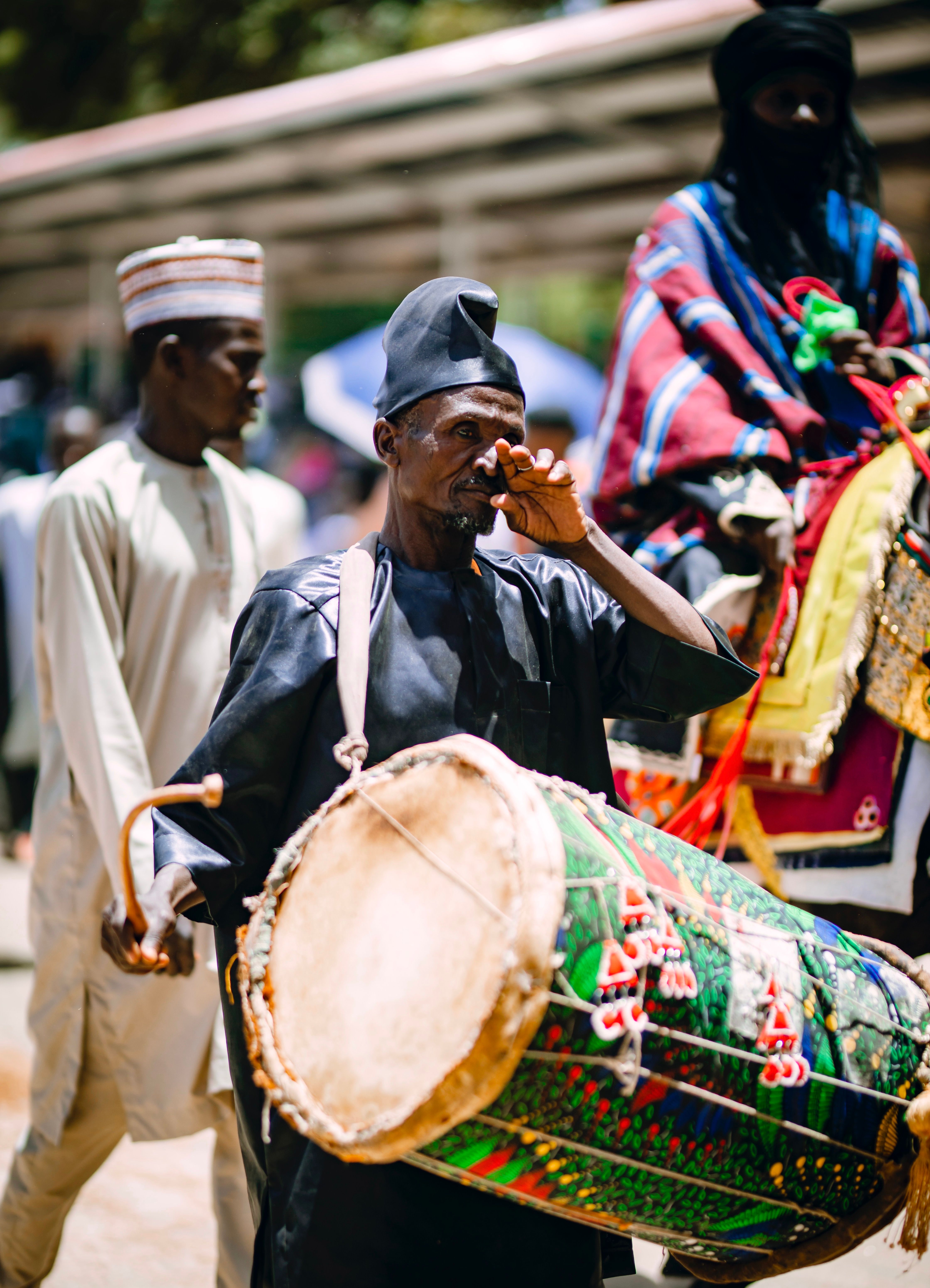 Colorful Traditional Festival in Nigeria · Free Stock Photo