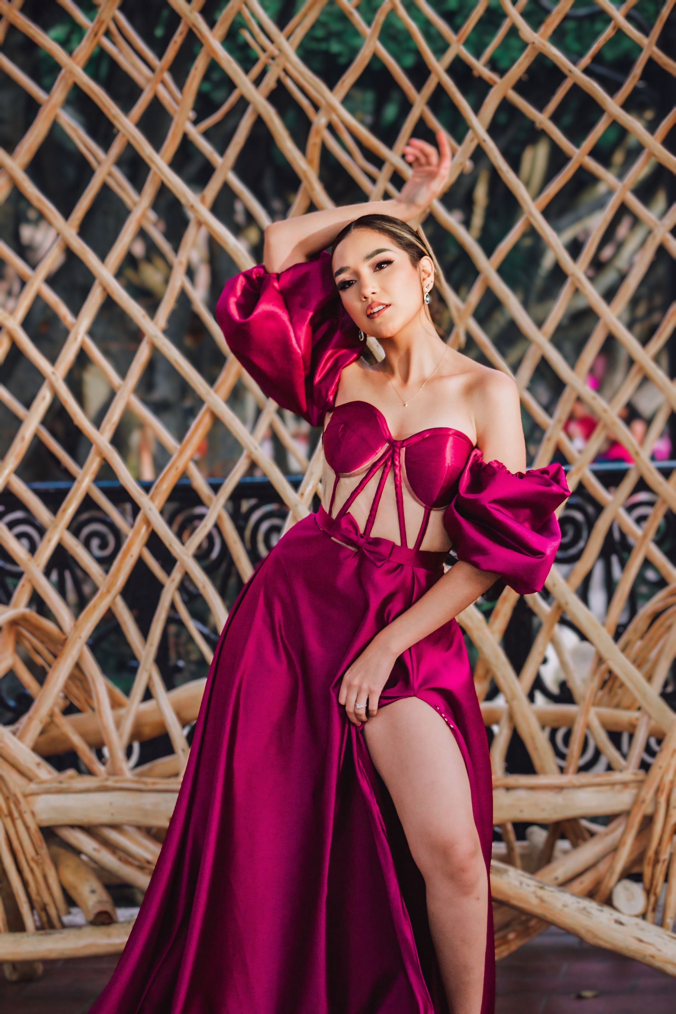 strapless open back dress Amazing Red Tube Ruffle Dress  Verostyle