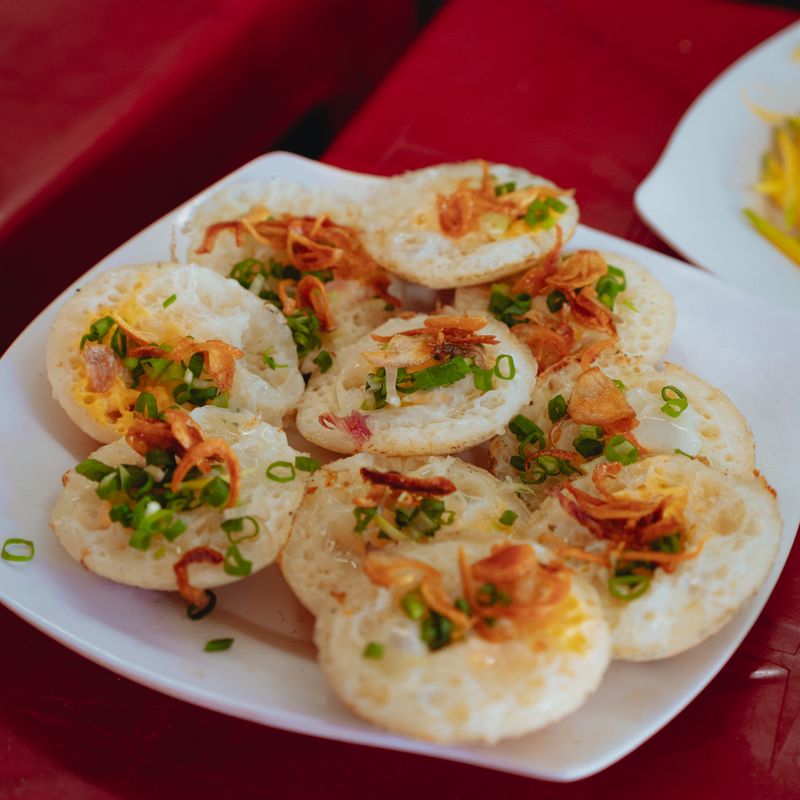 Air Fryer Corn and Scallion Pancakes