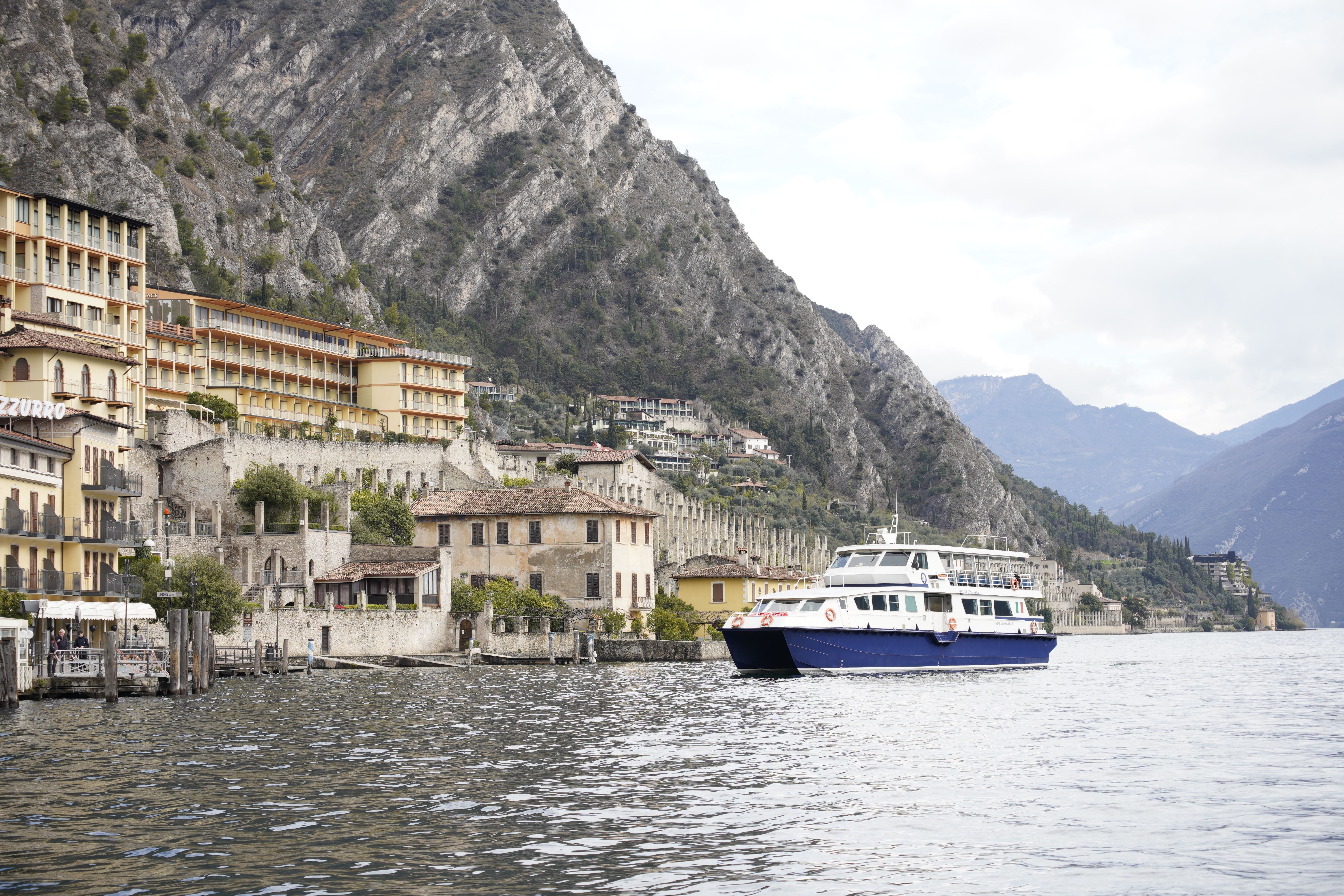 Picturesque Limone Sul Garda Lakeside Scenery · Free Stock Photo