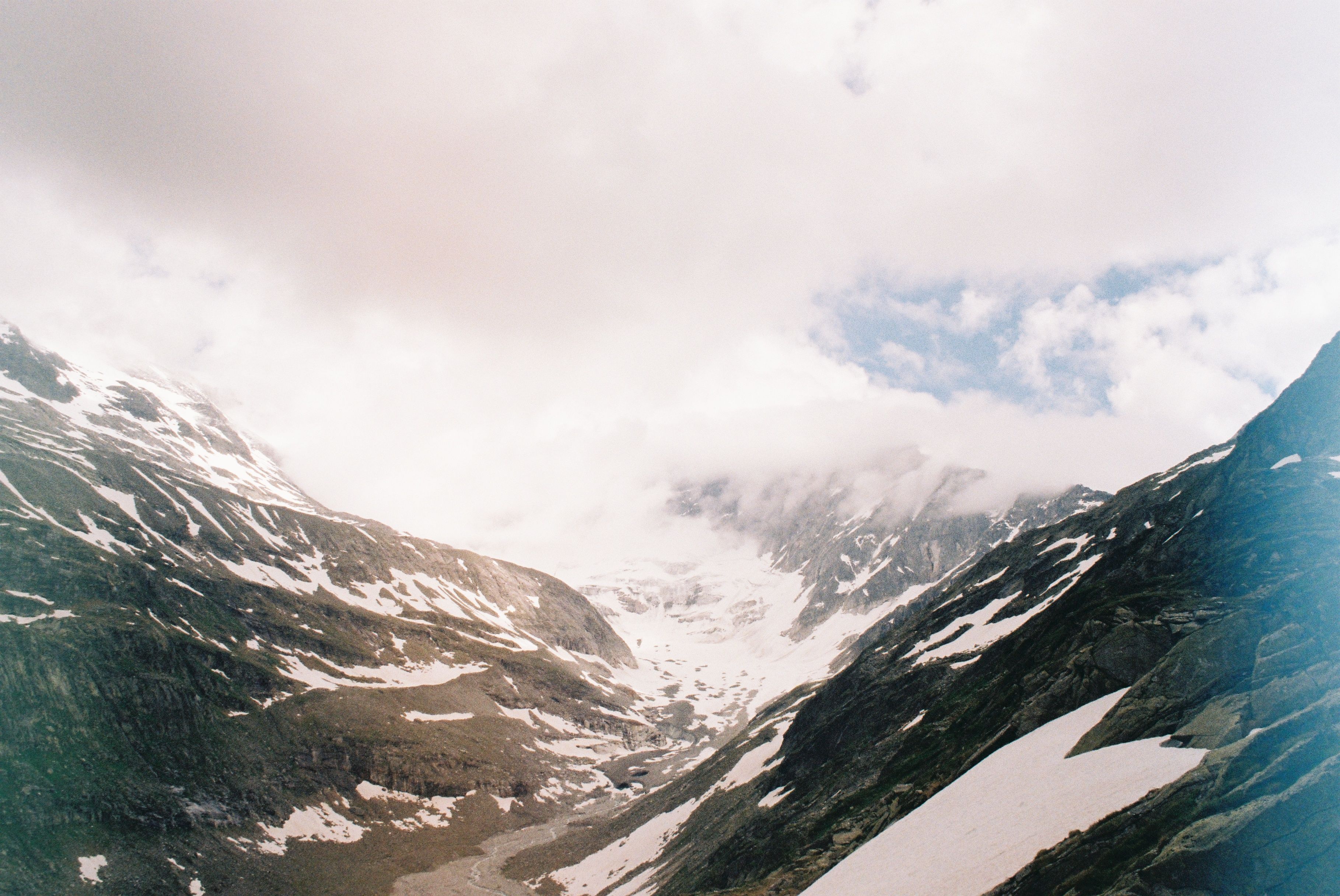 Scenic Snow-Capped Mountain Landscape View · Free Stock Photo