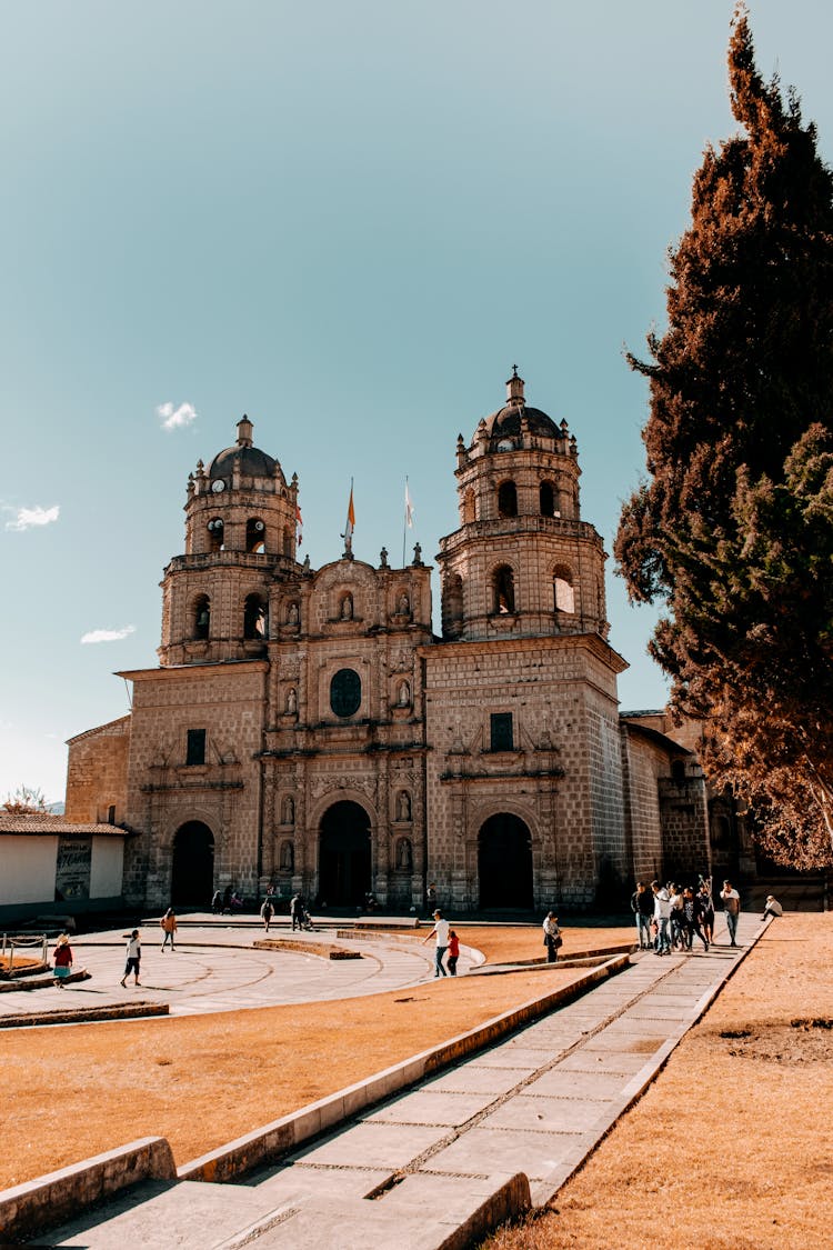 Photo Of People Near Church