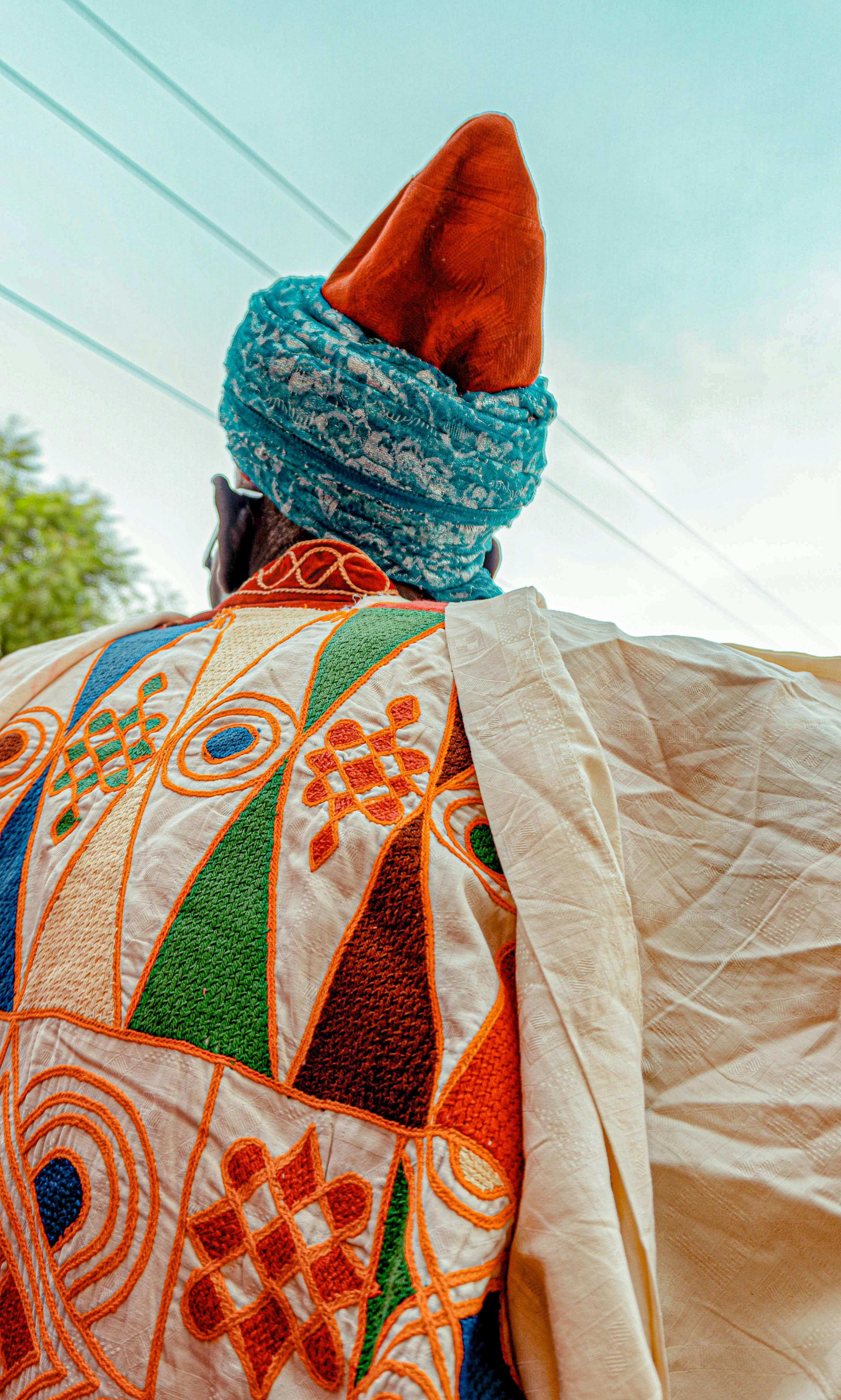 Traditional Nigerian Clothing with Vibrant Patterns · Free Stock Photo