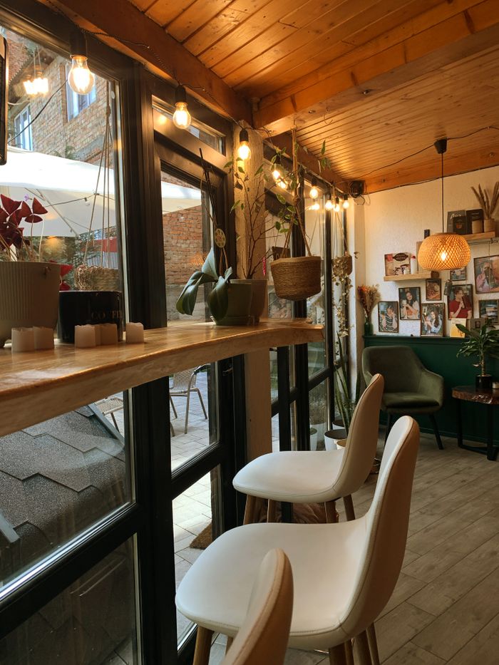 Cafe seating area