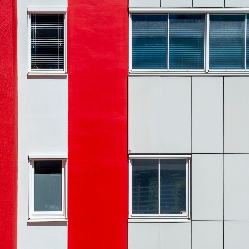 Commercial Decorating in Bell Green — surfaces prepped and cut in by hand