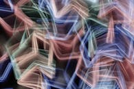 Colorful Abstract Light Pattern Artwork