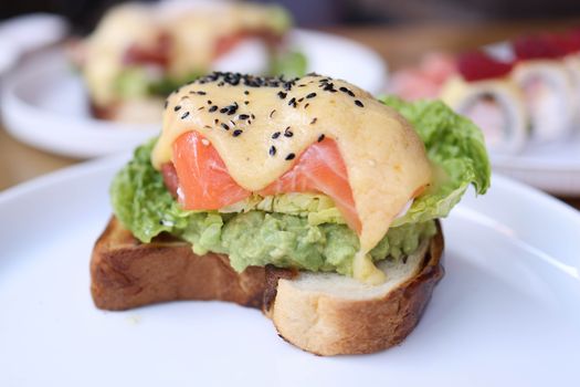 Breakfast — Smoked Salmon Toast