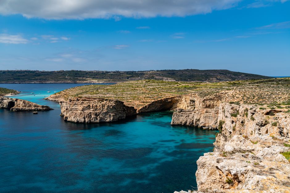 Ultimate Best Sailing Adventure with Malta Sailing Experiences Review 2026 - Beautiful azure waters and rocky cliffs under a sunny sky in Malta.
