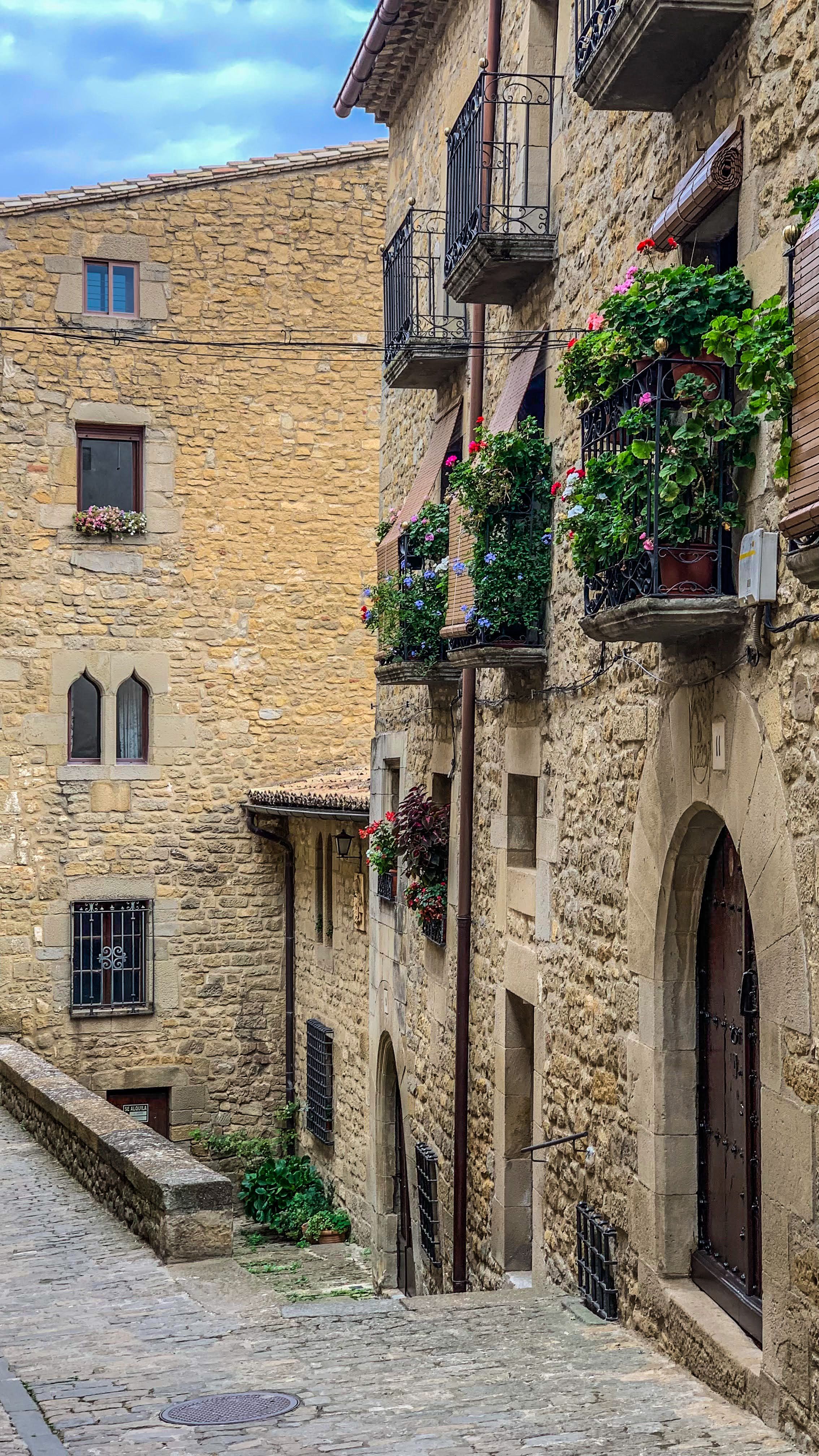 Charming Stone Street in Historic European Village · Free Stock Photo