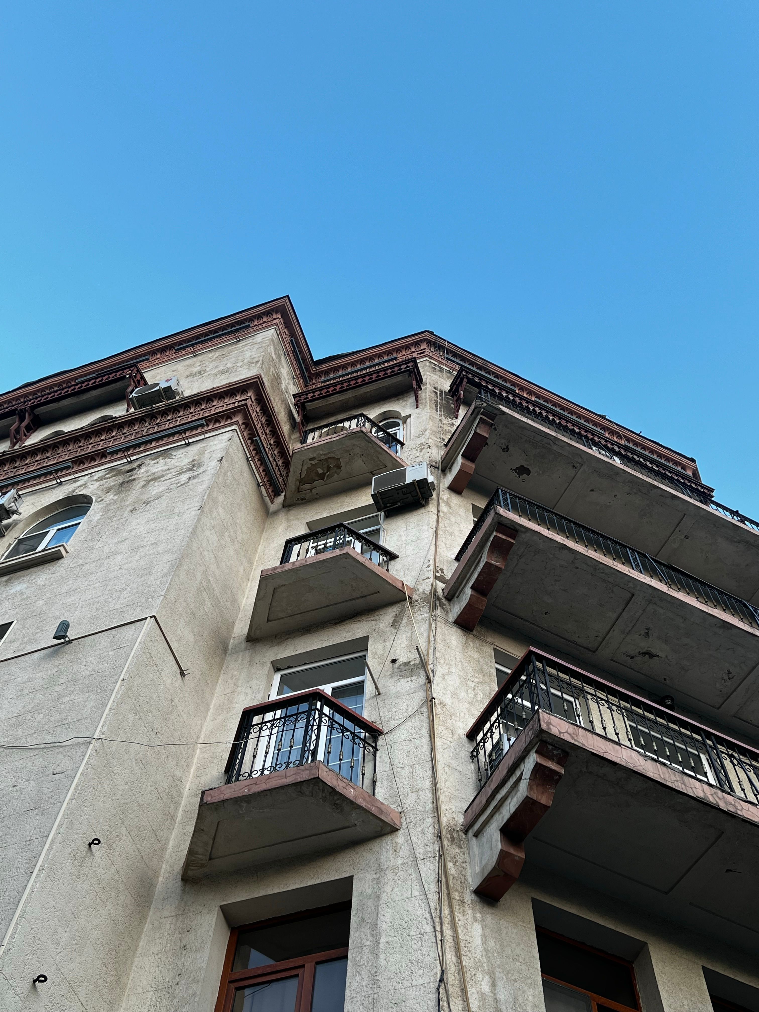 Low Angle View of Historic Building Exterior · Free Stock Photo