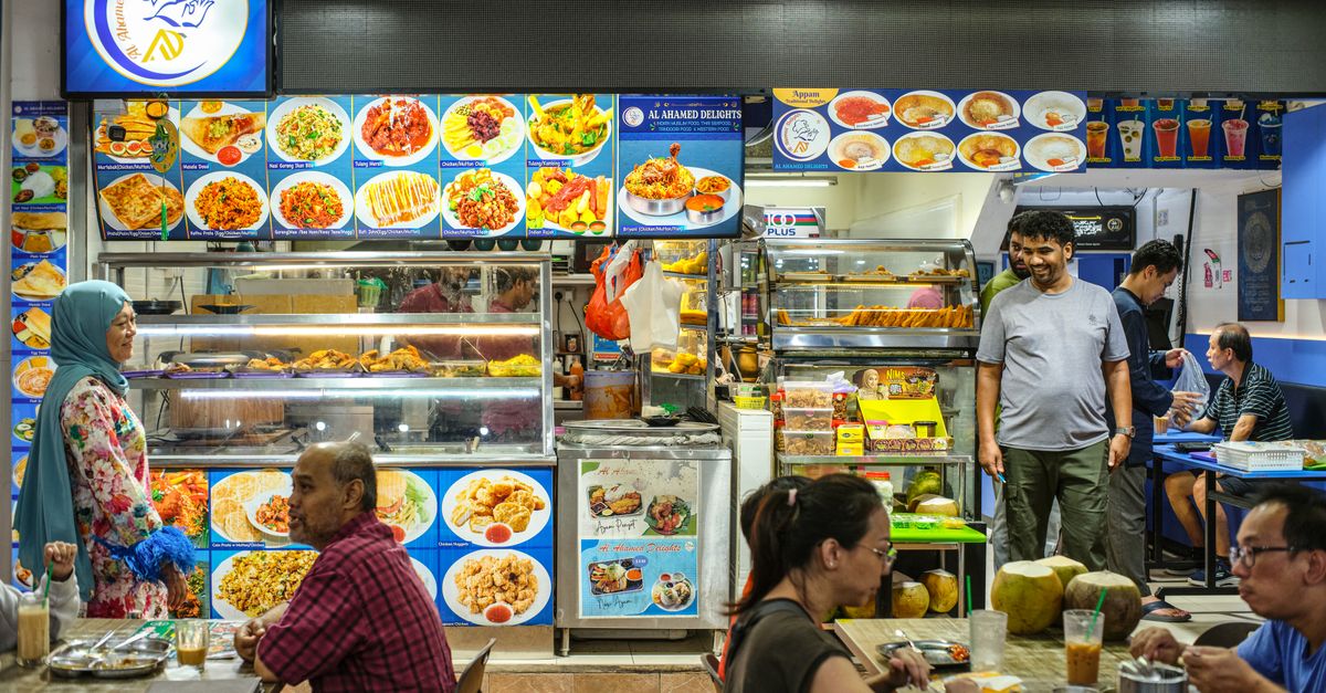 Sabahan traditional food and indigenous ingredients at Kota Kinabalu market
