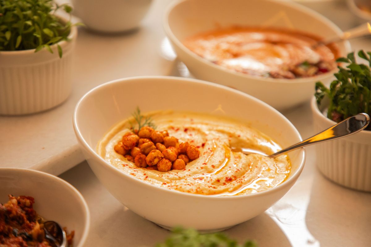 Fresh Hummus And Pita Bread · Free Stock Photo