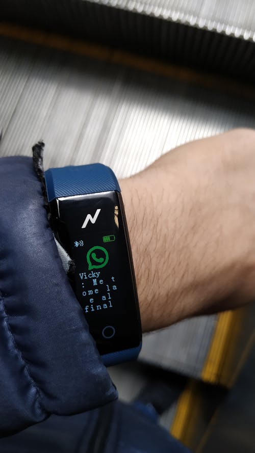 Smartwatch On A Person's Wrist