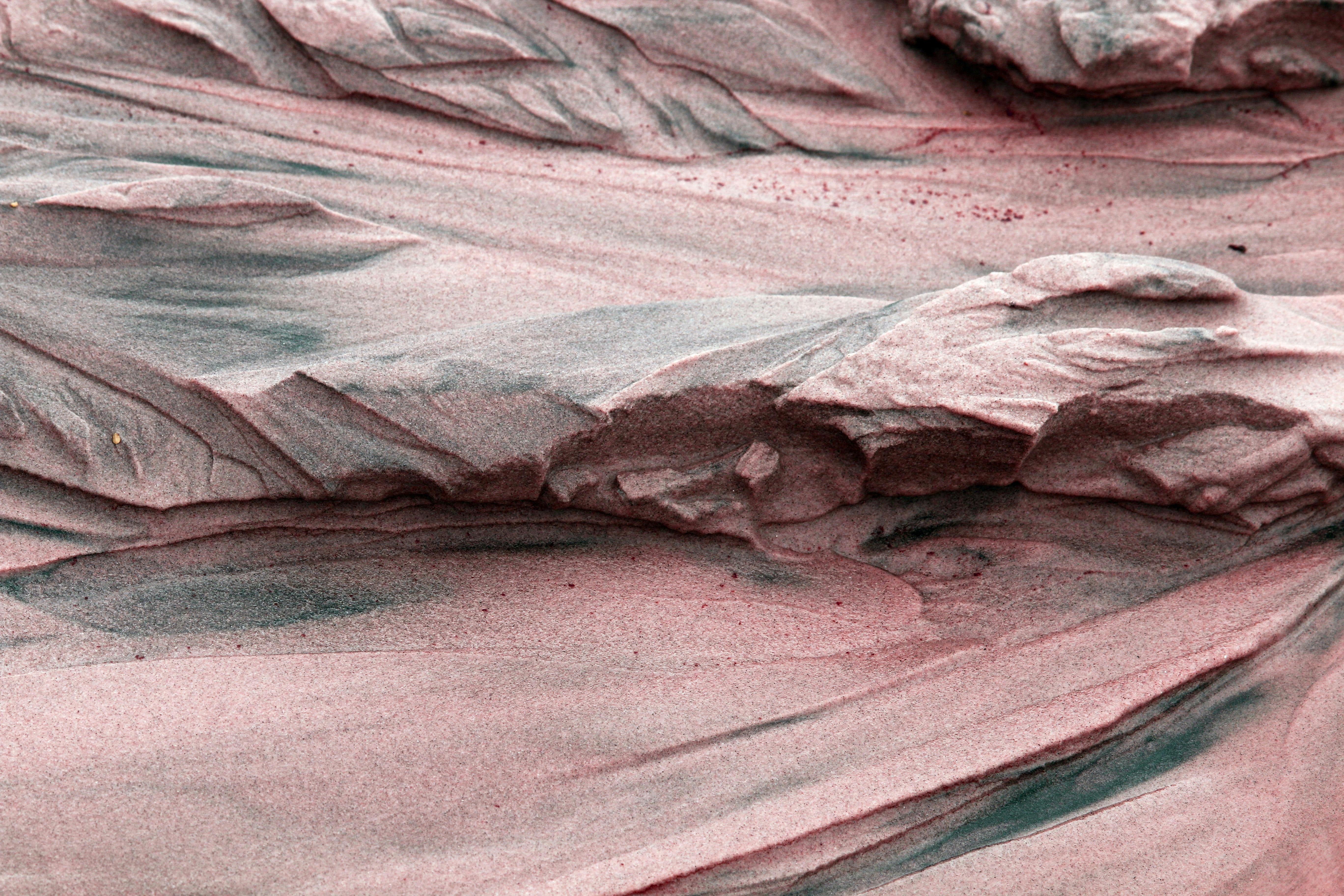 Abstract Sand Patterns at Guaratuba Beach · Free Stock Photo