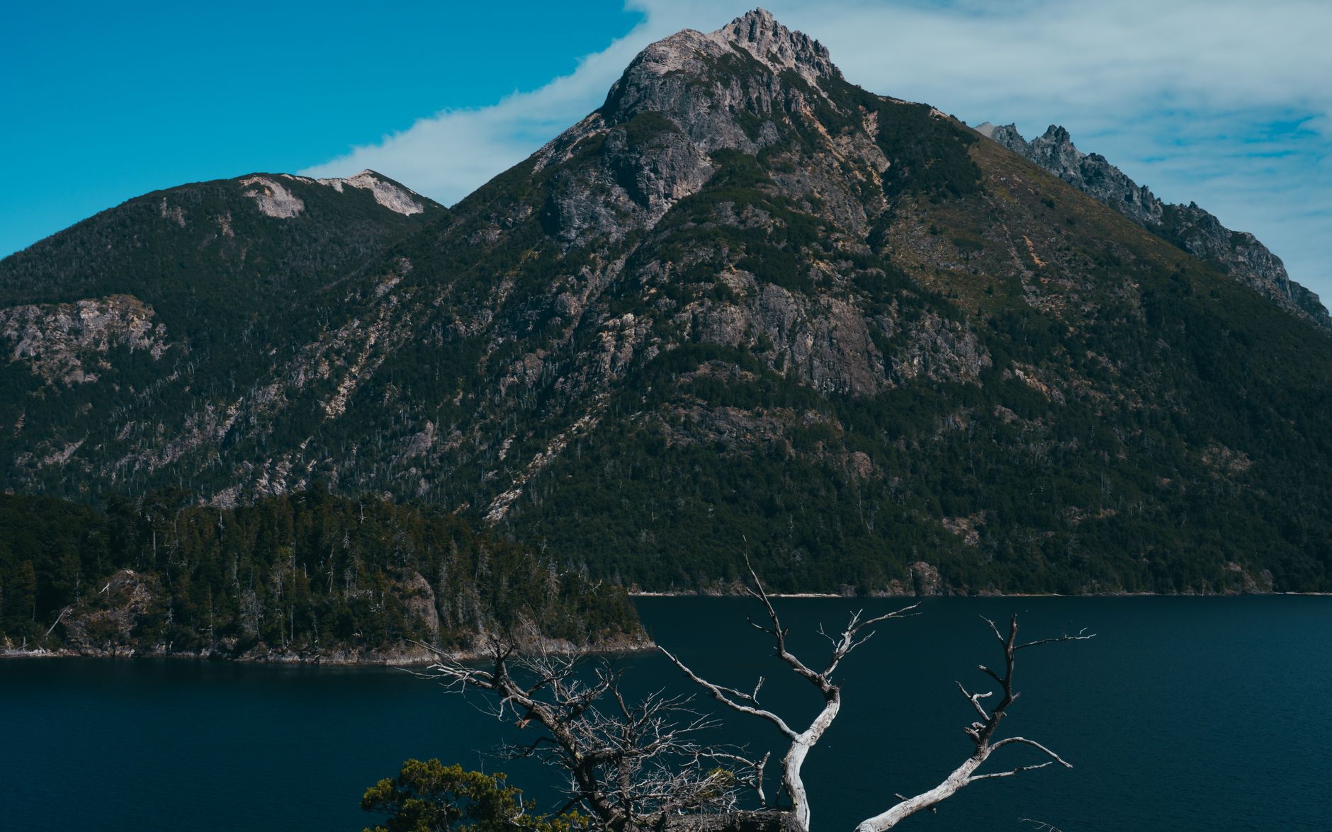 Andes mountains in Patagonia at golden hour, symbolizing the clarity a solo founder gets from a disciplined weekly review