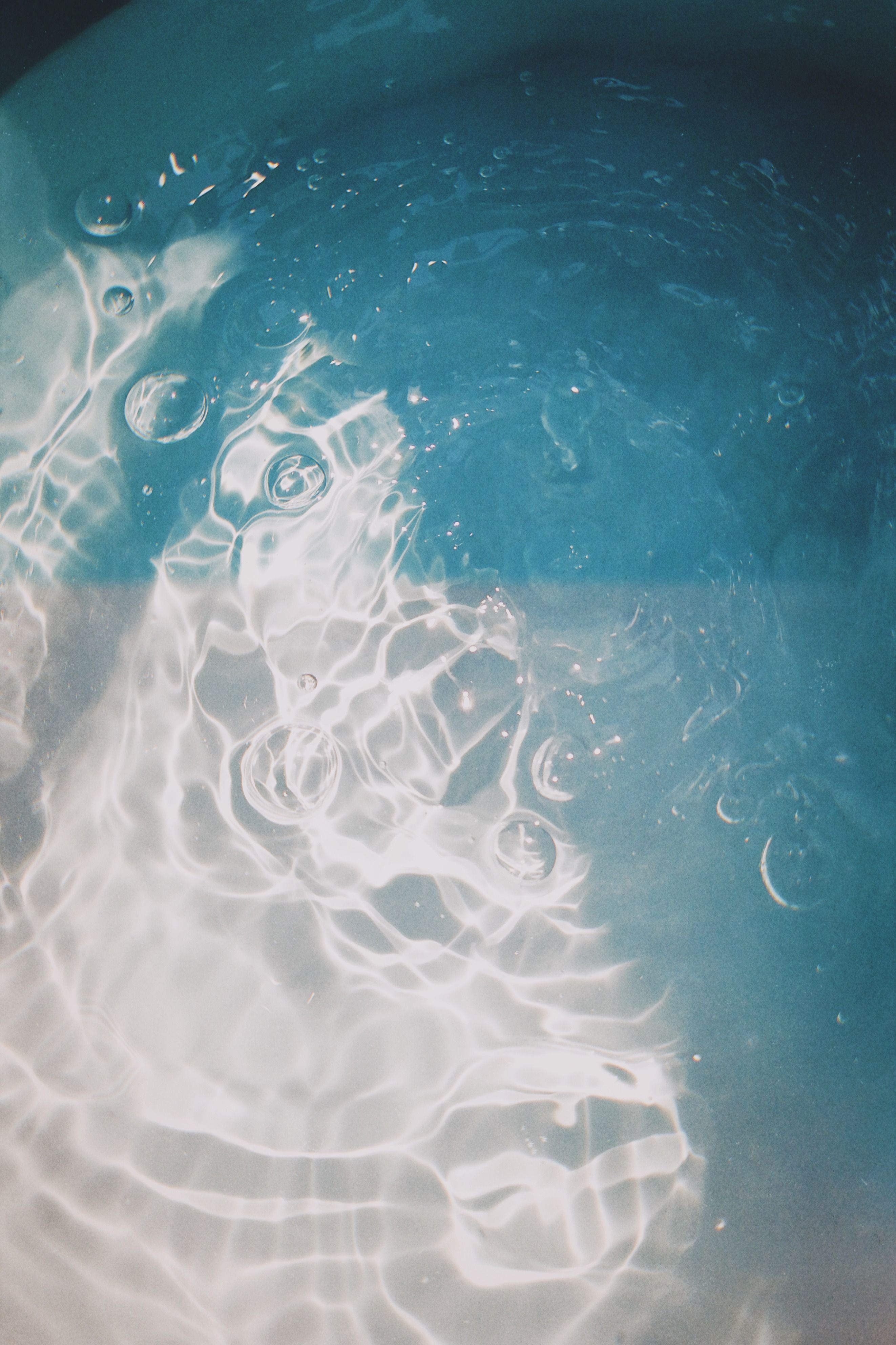 Abstract Light and Shadow on Water Surface · Free Stock Photo