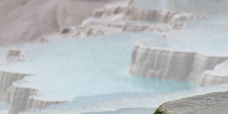 Las terrazas de travertino de Pamukkale